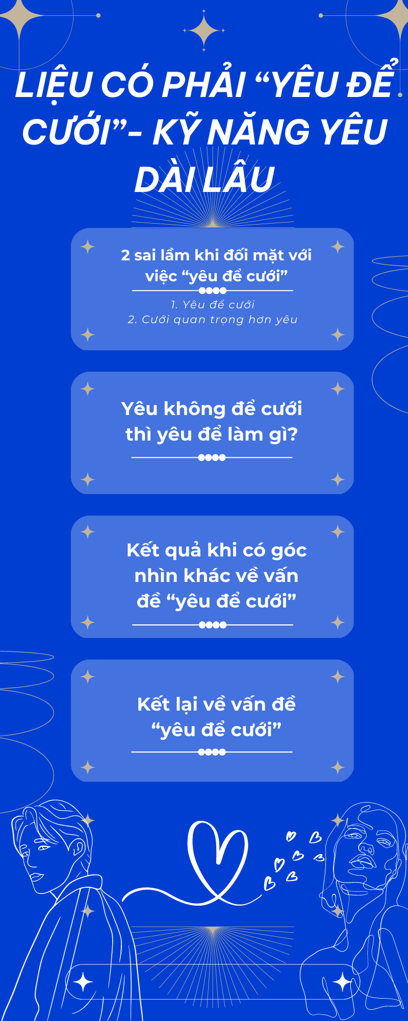 Yêu để cưới liệu có bền vững