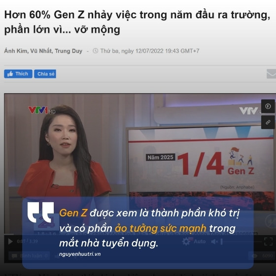 Gen Z nhảy việc