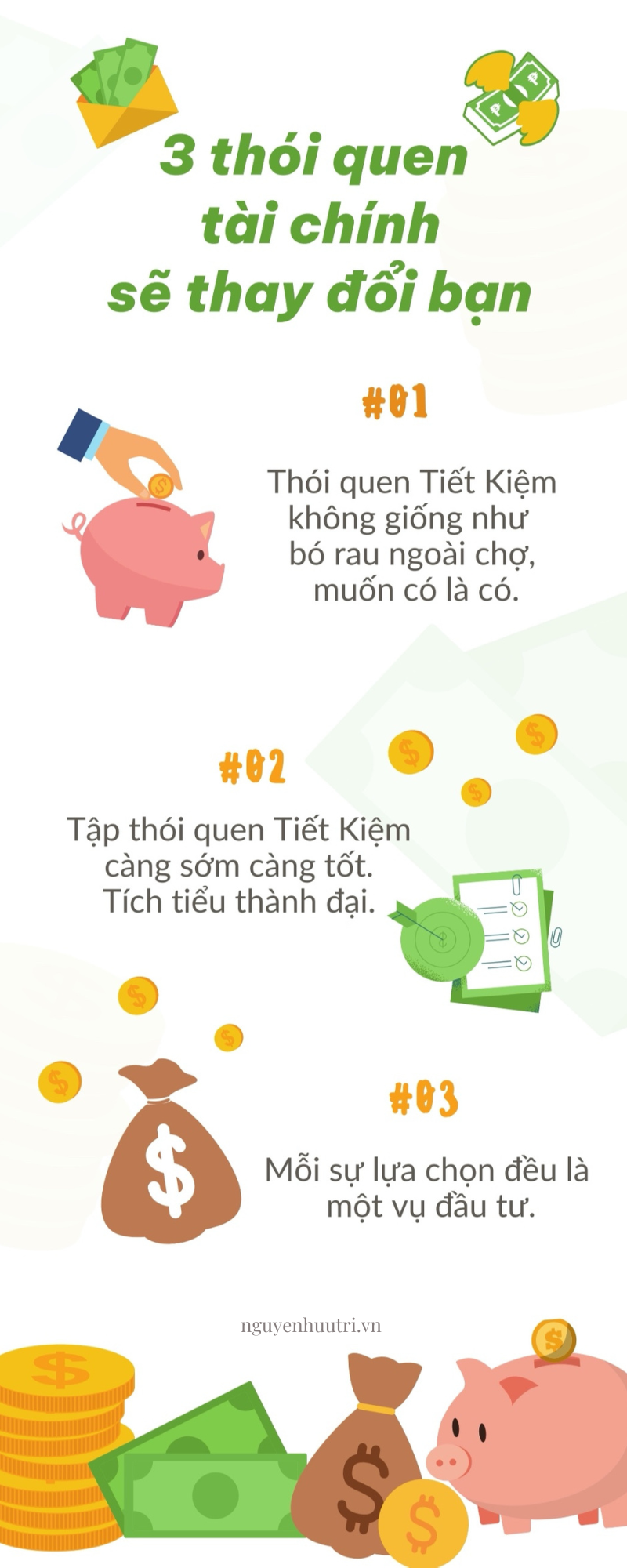 3 thói quen Tài Chính sẽ thay đổi bạn
