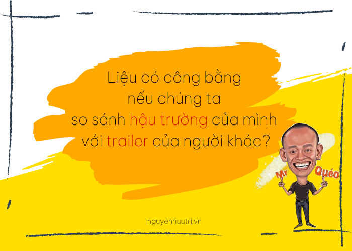 Để vượt qua khủng hoảng 1/4 cuộc đời - Hãy ngừng so sánh bản thân mình với người khác.