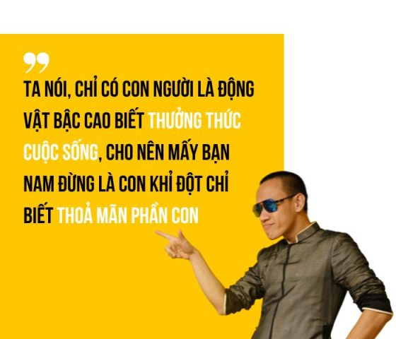 Con người là động vật hiếm hoi biết thưởng thức tình dục như là nghệ thuật cuộc sống