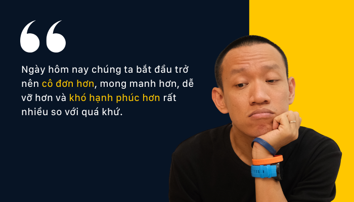 Con người mạnh lên nhưng cũng yếu đuối hơn