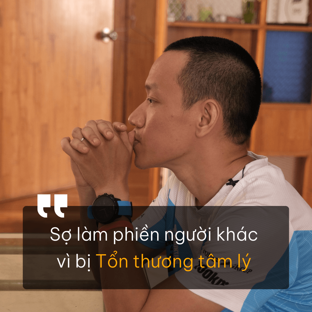 Ngại làm phiền người khác vì bị Tổn thương tâm lý