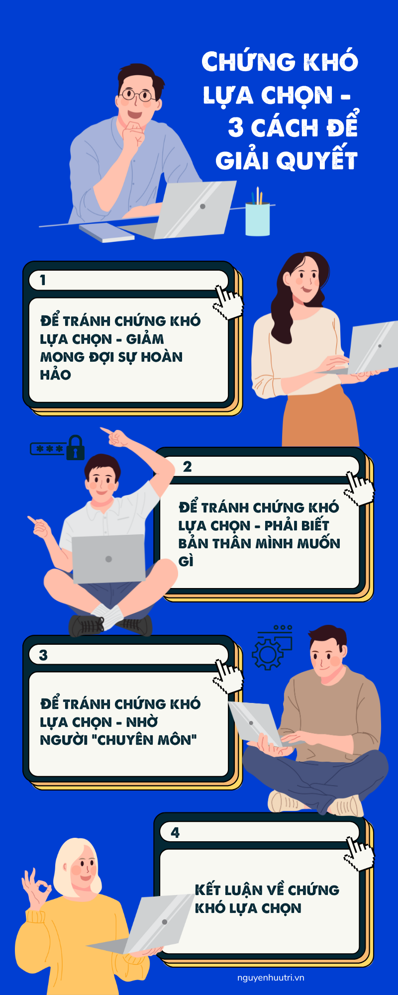 3 tips để giảm thiểu chứng tránh lựa chọn