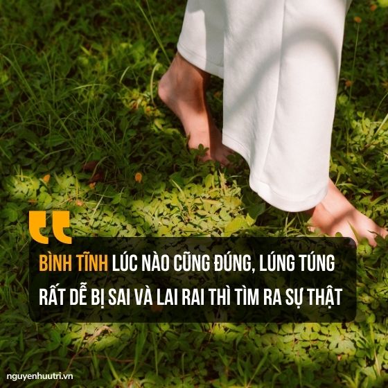 Bĩnh tĩnh là bí mật nằm lòng khi bạn tiếp xúc với thông tin về đa cấp