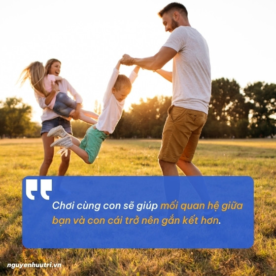 Hãy chơi với con thường xuyên