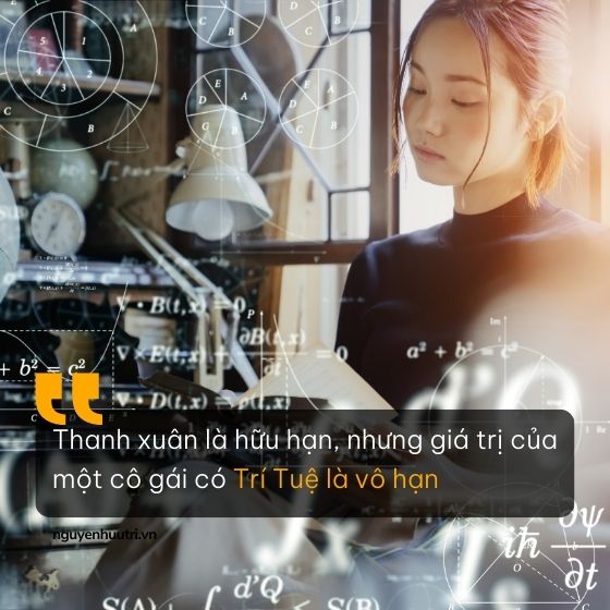 Giá trị của một cô gái là Trí Tuệ