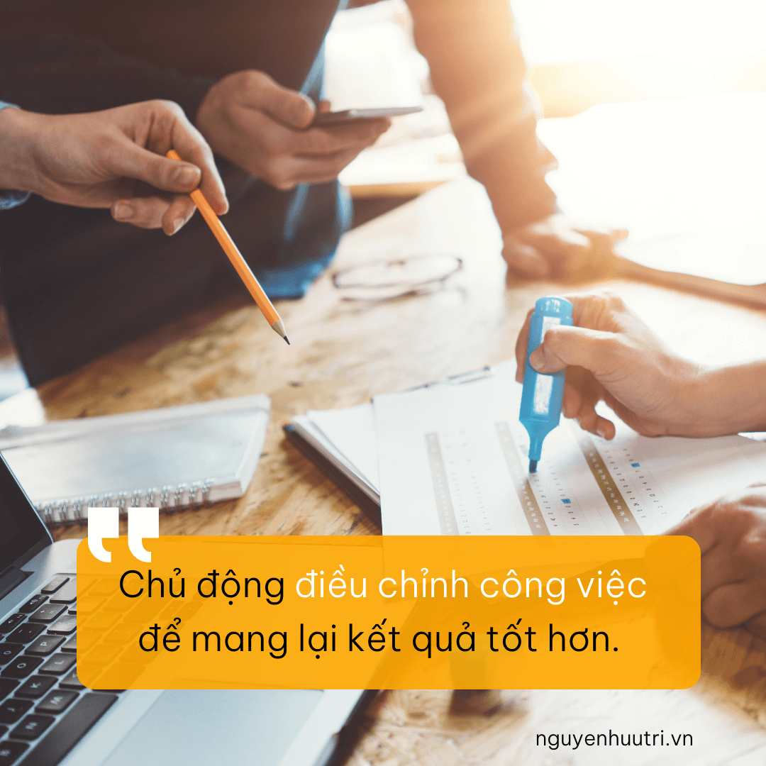 Vượt qua Burn out bằng cách Điều chỉnh công việc