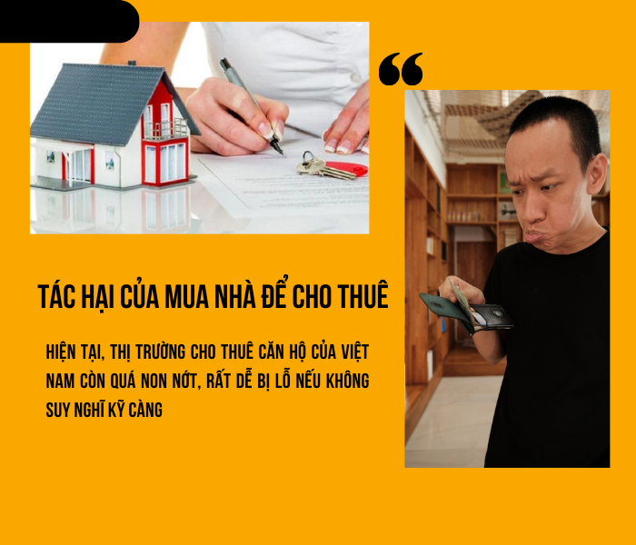 Có thể bị lỗ rất nặng khi mua nhà để cho thuê