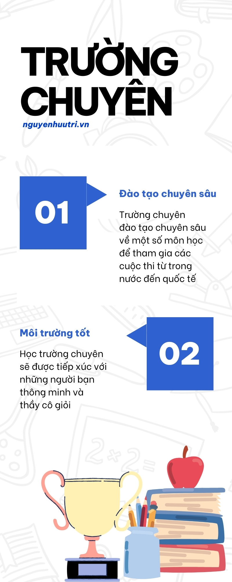 Lợi ích khi học trường chuyên