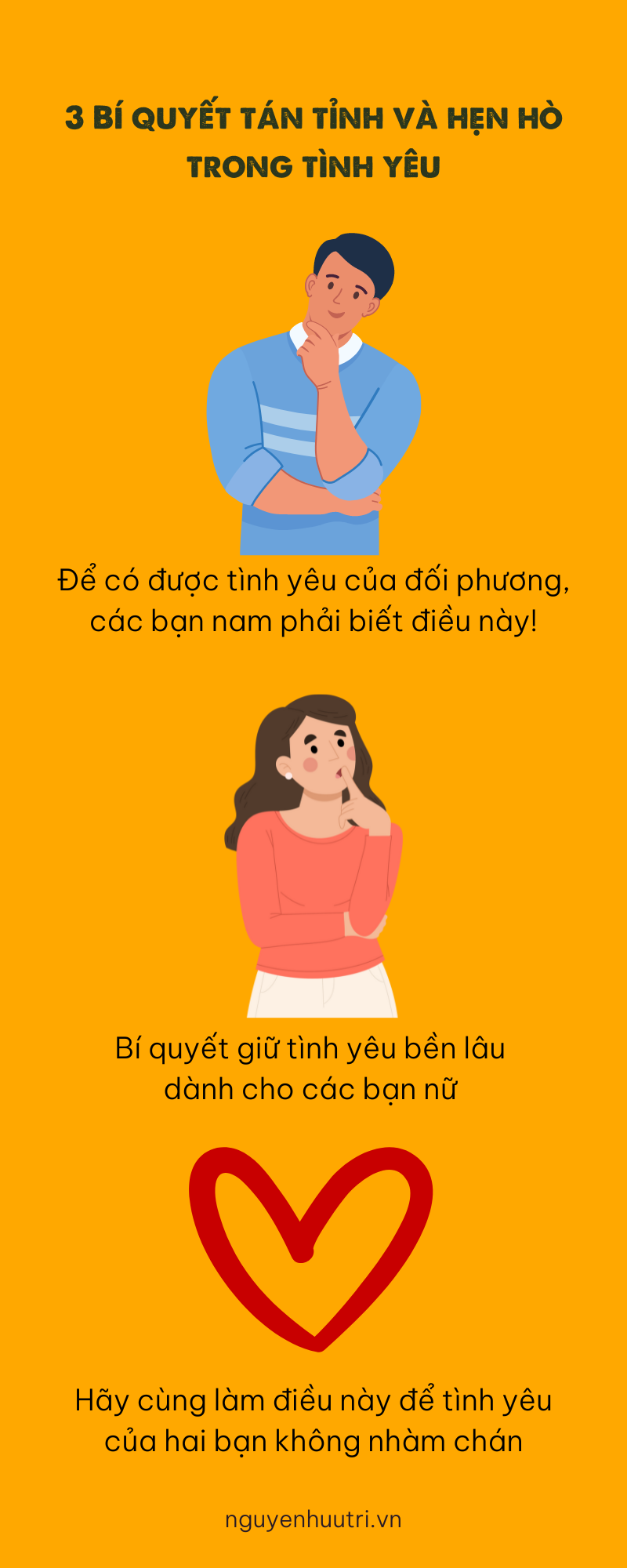 3 bí quyết tán tỉnh và hẹn hò trong tình yêu