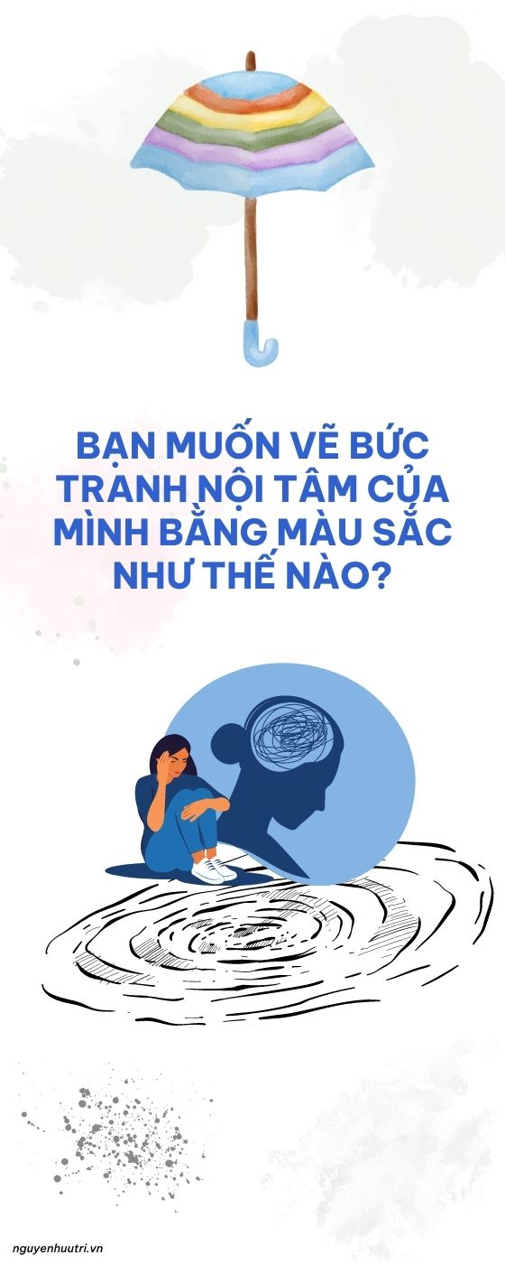 Nếu trầm cảm là một bức tranh, bạn sẽ muốn vẽ nó màu gì?